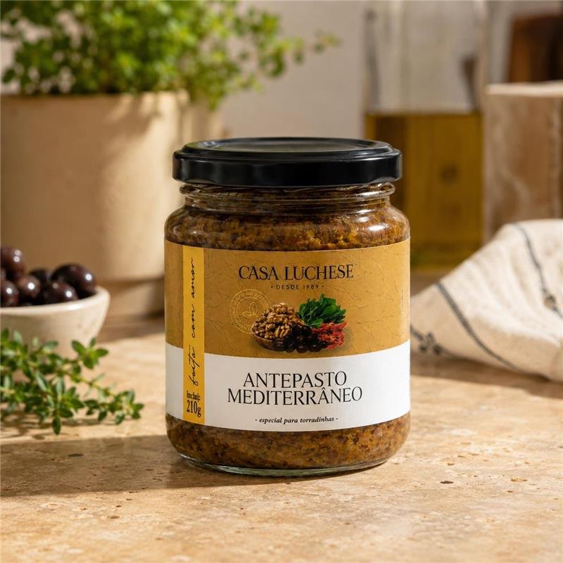 ANTEPASTO MEDITERRÂNEO 210G