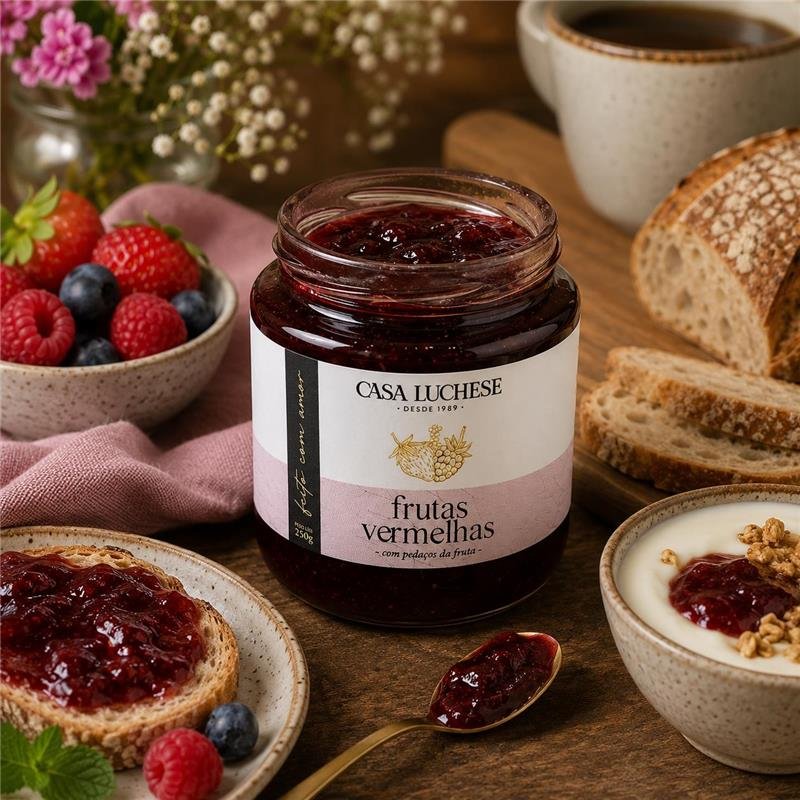 DOCE DE FRUTAS VERMELHAS PREMIUM 250G