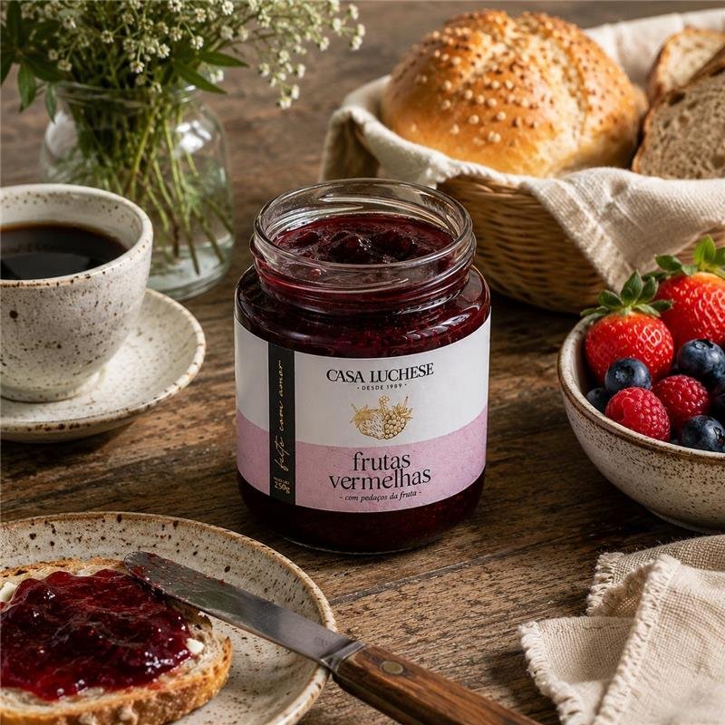 DOCE DE FRUTAS VERMELHAS PREMIUM 250G