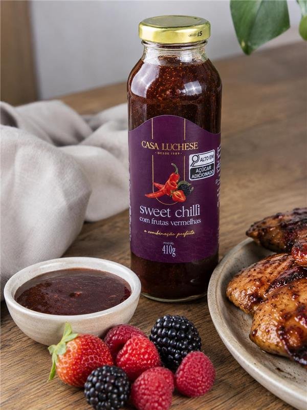 SWEET CHILLI COM FRUTAS VERMELHAS 410G