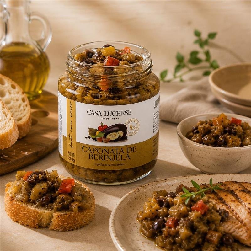 CAPONATA DE BERINJELA 215G