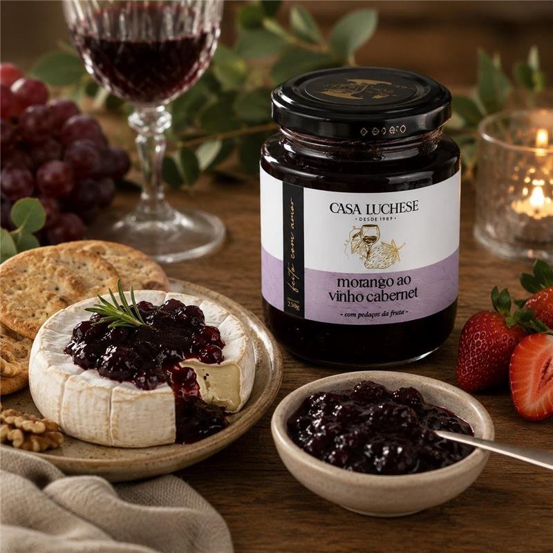 DOCE DE MORANGO AO VINHO CABERNET PREMIUM 260G