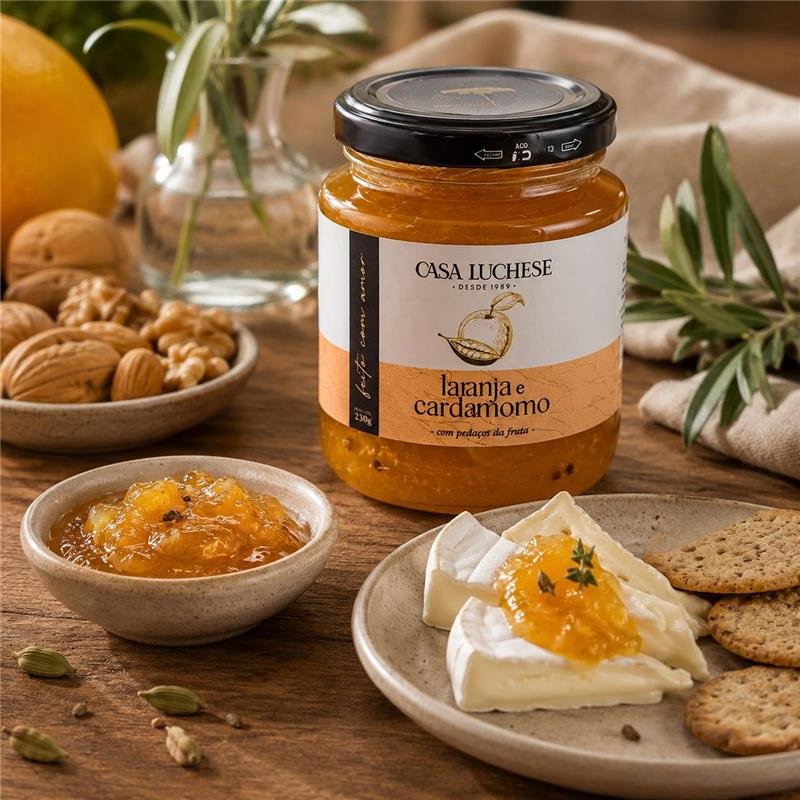 DOCE DE LARANJA E CARDAMOMO PREMIUM 260G