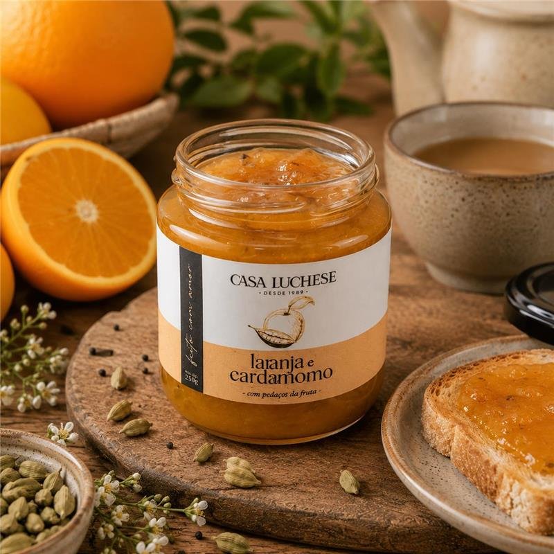 DOCE DE LARANJA E CARDAMOMO PREMIUM 260G