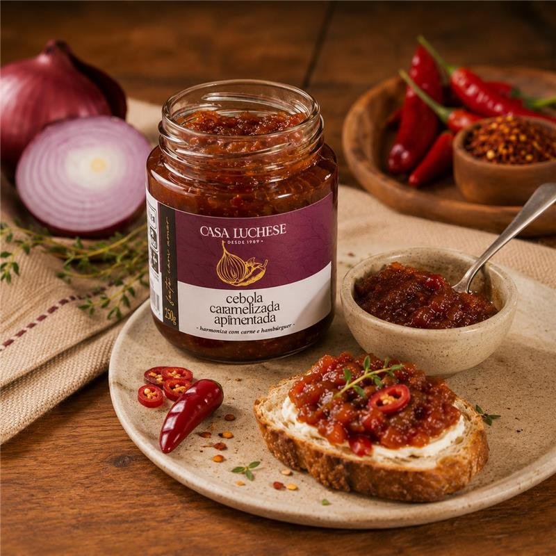 CEBOLA CARAMELIZADA APIMENTADA 250G