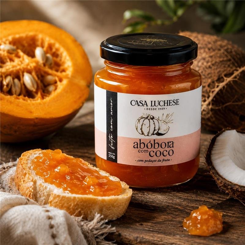 DOCE DE ABÓBORA COM COCO TRADICIONAL 250G