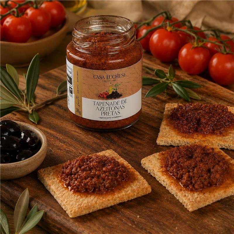 TAPENADE DE AZEITONAS PRETAS 280G
