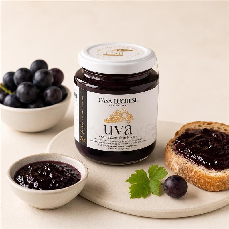 DOCE DE UVA SEM ADIÇÃO DE AÇUCAR 260G