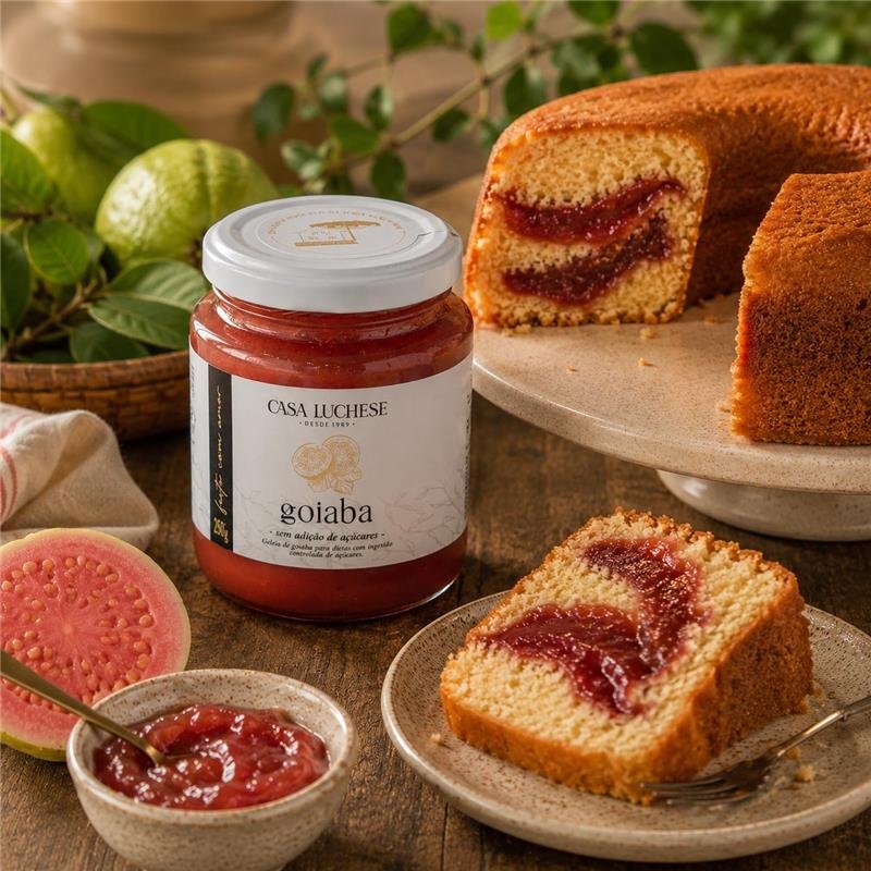DOCE DE GOIABA SEM ADIÇÃO DE AÇUCAR 260G