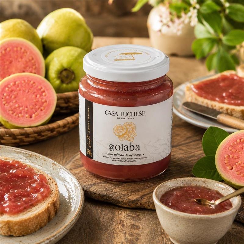 DOCE DE GOIABA SEM ADIÇÃO DE AÇUCAR 260G