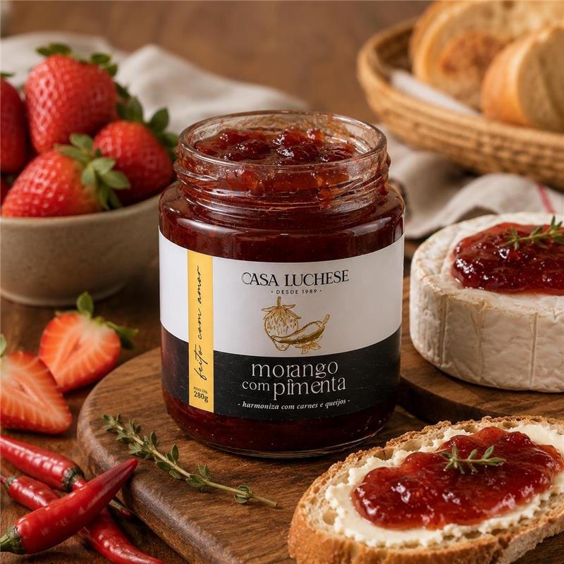 DOCE DE MORANGO COM PIMENTA 260G